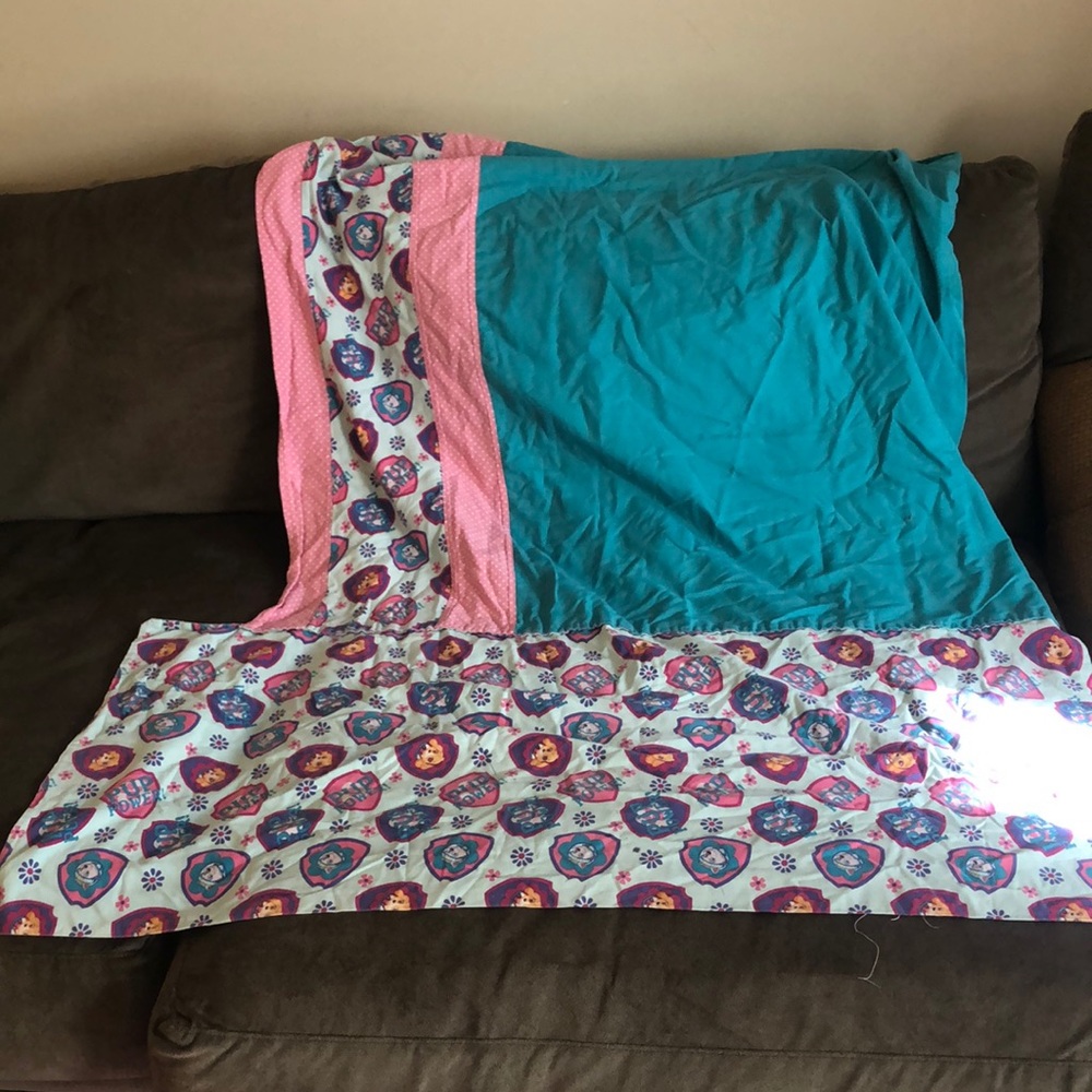 Paw Patrol Mat cover/blanket for daycare or school.